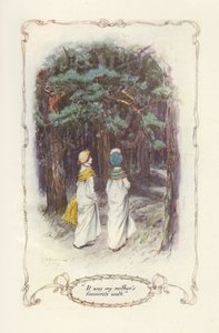 Era el paseo favorito de mi madre, 1907 de Charles Edmund Brock