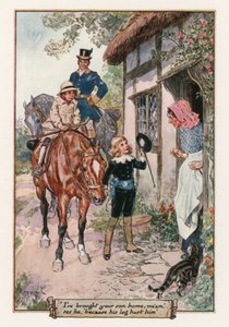 El pequeño Lord Fauntleroy por Frances Hodgson Burnett de Charles Edmund Brock