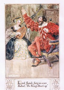 Lord Sands nos cantó una nueva balada, La caza del rey de Charles Edmund Brock