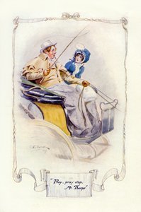 Por favor, por favor, detente, Sr. Thorpe, 1907 de Charles Edmund Brock