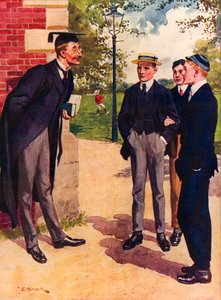 Vida en la escuela pública de Charles Edmund Brock