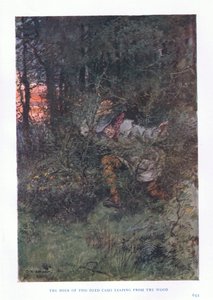 El autor del hecho salió saltando del bosque de Charles Edmund Brock