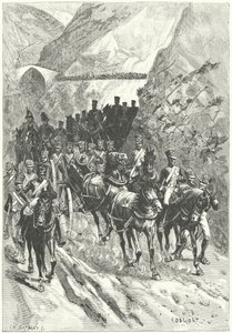 La retirada de Massena a Ciudad Rodrigo de Charles Edouard Delort