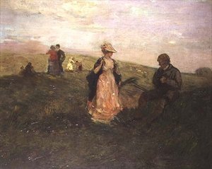 Un paseo por el campo de Charles Edward Conder