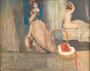 El sombrero rojo y blanco de Charles Edward Conder