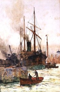 Descargando carbón de Charles Edward Dixon