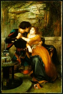 Paolo y Francesca de Charles Edward Halle