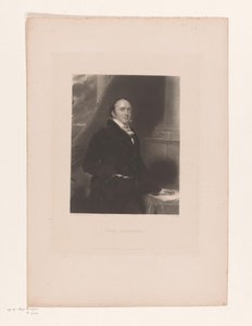 Portret de Alexander Baring Lord Ashburton (título sobre el objeto) de Charles Edward Wagstaff