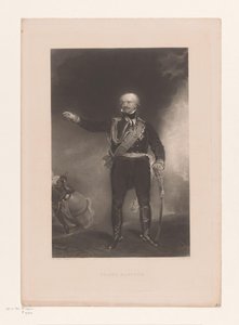 Retrato de Gebhard Leberecht por Blücher Prince Blucher (título sobre el objeto)