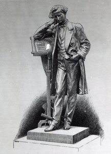 Hector Berlioz, después de la estatua de Alfred Lenoir en Square Vintimille, París, 1886