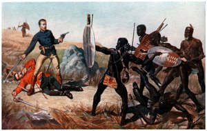 Incidente en la Batalla de Isandlwana, Guerra Anglo-Zulú, 22 de enero de 1879