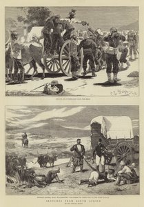 Bocetos de Sudáfrica de Charles Edwin Fripp
