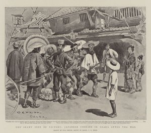 El lado oscuro de la victoria, coolies japoneses en Osaka después de la guerra