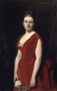 Retrato de la condesa Anna Alexandrovna Obolenskaya 1861-1917, 1887