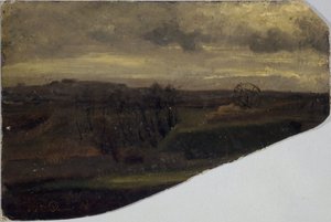 Campo cerca de París de Charles Emile Cuisin
