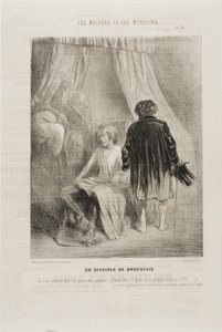 Un seguidor de Broussais (lámina 7) de Charles Emile Jacque