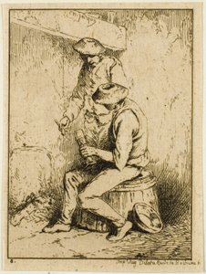 Bebedores de Charles Emile Jacque