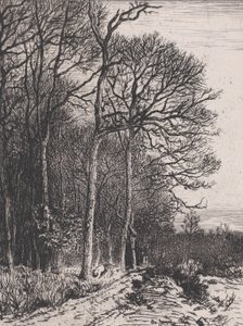 Lisière du Bois de Charles Emile Jacque
