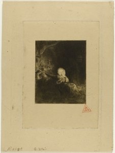 Monje en oración