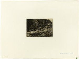 Huerto de Charles Emile Jacque