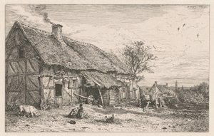 Casa de campesino de Charles Emile Jacque