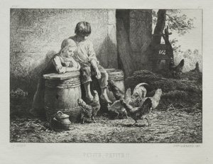 Pequeña, Pequeña de Charles Emile Jacque