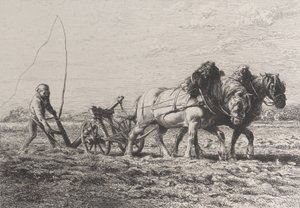 Arando, 1864 de Charles Emile Jacque