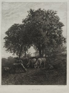 Descanso de Charles Emile Jacque