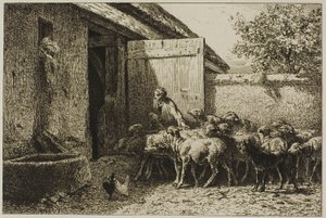Pastora de Charles Emile Jacque