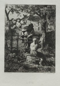 Día de verano de Charles Emile Jacque