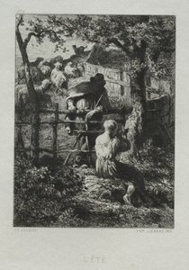 Día de Verano de Charles Emile Jacque