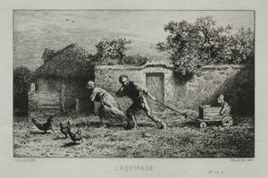 El Equipaje de Charles Emile Jacque