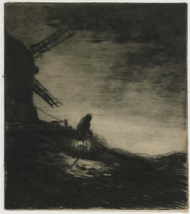 El Molino, 1848 de Charles Emile Jacque