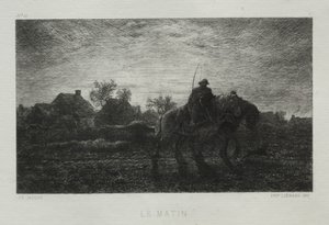 La Mañana de Charles Emile Jacque
