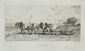 El rodillo de Charles Emile Jacque
