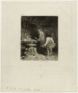 La Pequeña Forja de Charles Emile Jacque