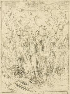 Sin título (Paisaje) de Charles Emile Jacque