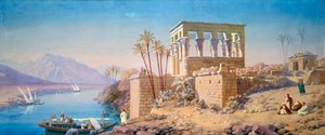 Philae, Egipto de Charles Émile de Tournemine