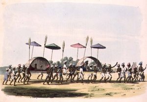Procesión de bodas por la ciudad de Nagappattinam, placa 32 de 