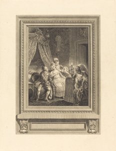 La noche de Charles Emmanuel Patas after Charles Eisen