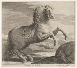 Coursier de Naple de Charles Errard le fils