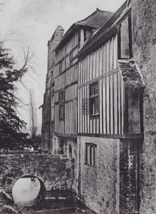 Ightham Mote (foto en b/n)