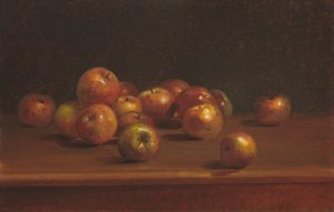 Naturaleza muerta con manzanas de Charles Ethan Porter