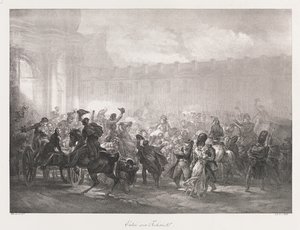Entrada de las Tullerías, principios del siglo XIX