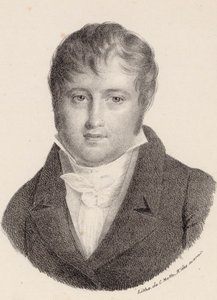 Retrato del Compositor Nicolò Isouard 1775-1818 de Charles Etienne Pierre Motte