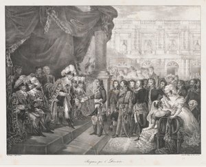 Recepción por el Directorio, principios del siglo XIX