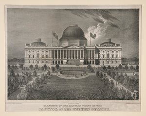 Elevación de la Punta Este del Capitolio de los Estados Unidos (Washington, D.C.) de Charles Fenderich
