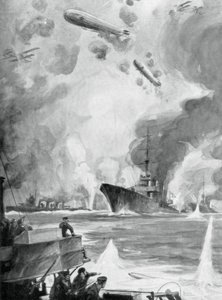 Incursión de Cuxhaven, 25 de diciembre de 1914 de Charles Fouqueray