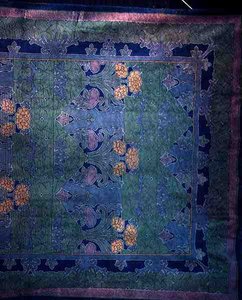 Alfombra de Donegal (detalle) de Charles Francis Annesley Voysey