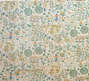 La casa que Jack construyó, fabricada por Morton Sundour de Charles Francis Annesley Voysey